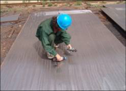 Ultrasonic thickness measurement