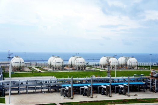 中海油珠海高栏终端球罐建造项目二期工程