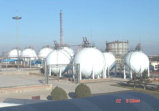 Liaoyang petrochemical tank project