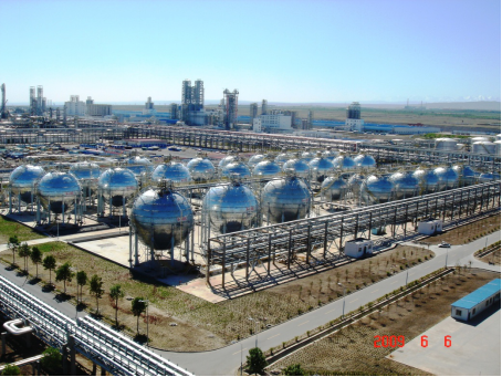 Xinjiang Dushanzi full pressure tank